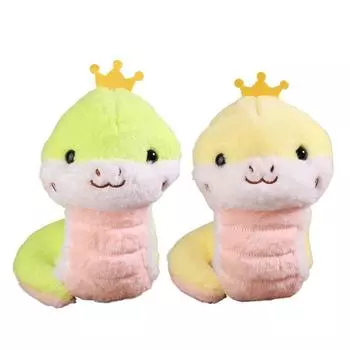 Маленькая милая плюшевая игрушка змея удобная кукла змея тряпичная плюшевая игрушка подарок на Рождество кукла A3