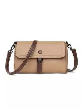 Маленькая модная сумка-мессенджер для девочек Простая маленькая квадратная сумка через плечо Tide хаки