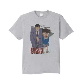 Маленькая планета Детектив Конан Футболка с коротким рукавом Конан Когоро XL и