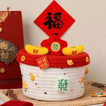 Маленькая плетеная корзина настольный органайзер декоративный пустой подарок игрушки для кошек контейнер для хранения на полке