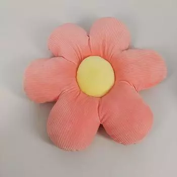 Маленькая плюшевая кукла-ромашка, подушка-сиденье в виде цветка, подушка для сна, большая подушка для гостиной, милая девочка 40cm260g розовый