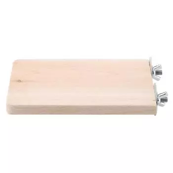 Маленькая подставка для домашних животных из натурального дерева, игрушка-платформа, прямоугольная деревянная игрушка для прыжков, скалолазания, трамплина