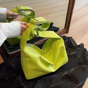 Маленькая повседневная стеганая сумка на плечо для женщин, лето 2024, модные сумки, дизайнерские повседневные сумки из искусственной кожи, кошельки белый