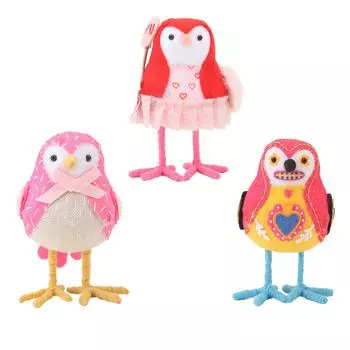 Маленькая птица украшение стола мягкая многофункциональная птица стоячая настольная декорация на Рождество Hold Love Sign