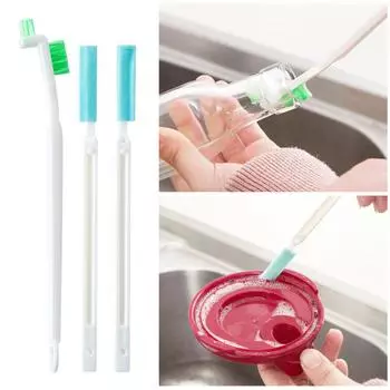 Маленькая щетка для чистки раковины, бытовая щетка для чистки с длинной ручкой