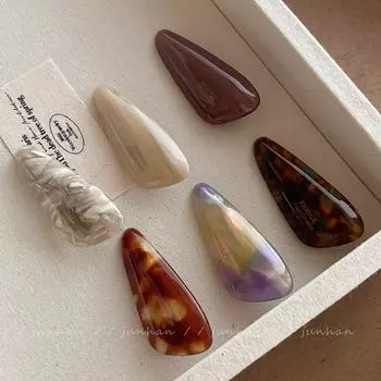 Маленькая шпилька Боковая заколка Овальная боковая челка Заколка Заколка-утка Аксессуары для волос Женские украшения