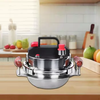 Маленькая скороварка, рисоварка Посуда для всех варочных поверхностей из нержавеющей стали 1.6L 23.5cmx21cm