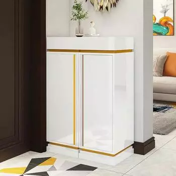 Маленькая собачья обувница-гнездышко Интеллектуальный шкаф для обуви Вход в дом Фойе Интернет-шкаф знаменитостей Легкая роскошная настенная полка для обуви