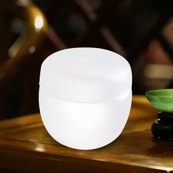 Маленькая стеклянная банка, канистра для чая, резервуар для хранения, настольная коробка, домашний декор, центральный горшок для хранения стола 7.5cmx7.5cm