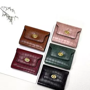 Маленькая сумка для денег из искусственной кожи, кошелек для карт, новый женский кошелек, женский