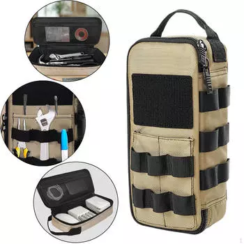 Маленькая сумка для инструментов, многоцелевой компактный органайзер с ручкой для электрика
