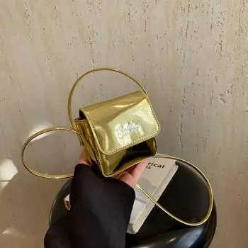 Маленькая сумка для отдыха для женщин. Новая модная и модная сумка через плечо для женщин. Сумка для подмышек на одно плечо, персонализированная маленькая квадратная сумка в стиле ретро для женщин.