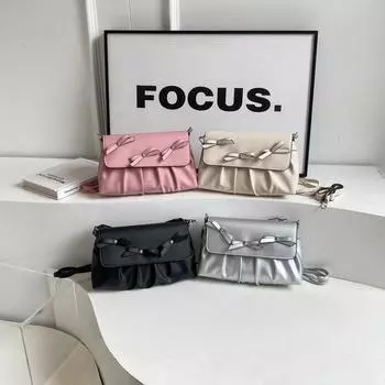 Маленькая сумка для женщин, новая модная сумка на одно плечо для весны и лета, подмышечная сумка, индивидуальный дизайн, красивая маленькая квадратная сумка через плечо