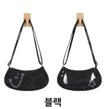 Маленькая сумка Eta Asteroid Denim Black, неиспользованная