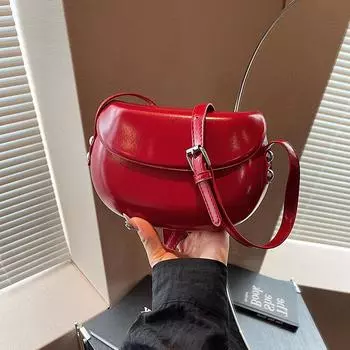 Маленькая сумка Niche design, женская сумка 2024 года, новая модная сумка-мессенджер с взрывной ручкой, сумка-седло подмышкой высокого класса