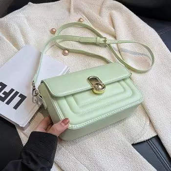 Маленькая сумка подмышками, женские сумки через плечо из искусственной кожи, новейшие дизайнерские сумки и кошельки 2024 года розовый