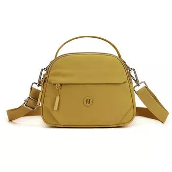 Маленькая сумка-ракушка, сумка через плечо, кроссбоди, женская сумочка жёлтый