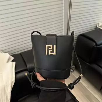 Маленькая сумка Super fire женская 2025 новая сумка-ведро для газа иностранного производства универсальная сумка-мессенджер через плечо белый