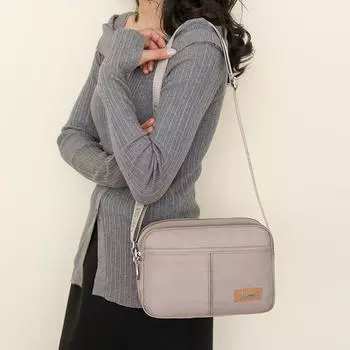 Маленькая сумка, женская легкая нейлоновая сумка через плечо, сумка для мамы на работе