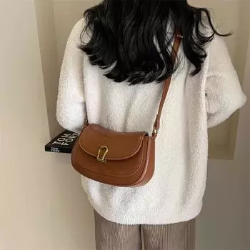 Маленькая сумка Женская седельная сумка Сумка на плечо