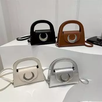 Маленькая свежая сумка для женщин на лето, новая повседневная однотонная сумка через плечо для женщин, красивая ручная маленькая квадратная сумка