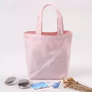 Маленькая тканевая сумка, клатч для хранения, холщовая сумка, сумка для ланча, сумка для ланча, одноцветная косметичка 22*21*10CM