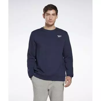Маленькая толстовка REEBOK Vector с начесом, темно-синяя HJ9931