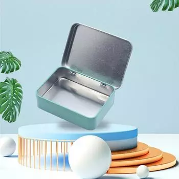 Маленькая железная шкатулка для украшений в виде шпильки, удобная для переноски, не деформируется, удобная для хранения, железная шкатулка большой емкости