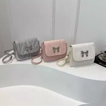 Маленькая женская летняя сумка с бабочкой, красивая и модная, повседневная, на одно плечо, маленькая квадратная сумка