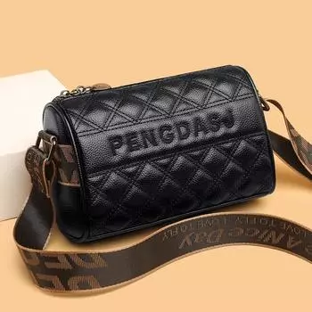 Маленькая женская сумка Diamond, новая модная французская сумка через плечо, модная мягкая сумка через плечо, широкополосная сумка для мам с текстурой