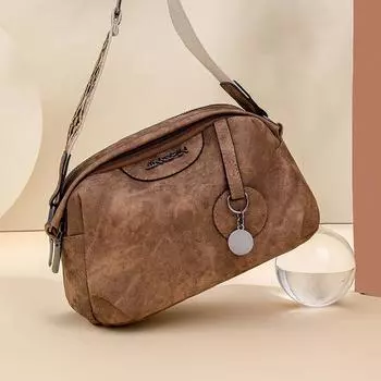 Маленькая женская сумка из мягкой кожи, сумка через плечо, уличная дорожная сумка синий