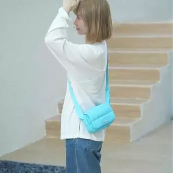 Маленькая женская сумка Macaron Lightweight Underarm Crossbody Bag Lazy Style Mini Small