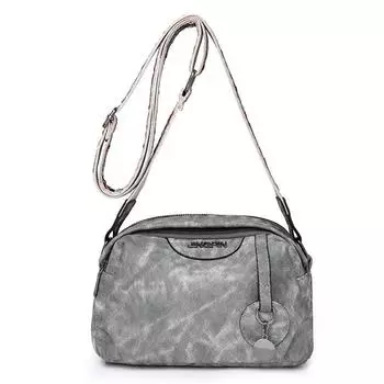 Маленькая женская сумка, новая универсальная ретро-мягкая кожаная сумка через плечо на одно плечо, женский небольшой рюкзак, женская сумка на одно плечо для отдыха на открытом воздухе