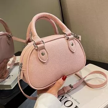 Маленькая женская сумка, новинка 2023, весенняя сумка, модная и модная сумка на одно плечо, простая женская сумка через плечо для небольших компаний