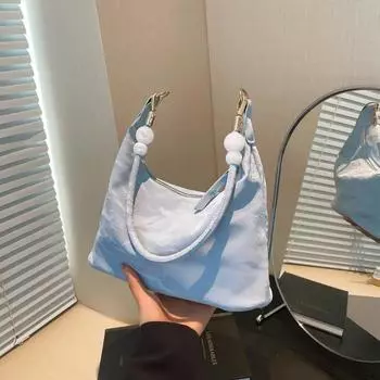 Маленькая женская сумка-тоут, повседневная сумка, модные женские сумки через плечо, сумки через плечо для женщин, дизайнерская сумка one size чёрный