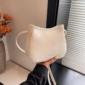 Маленькая женская сумка высокого качества, летняя универсальная новинка 2023 года, модная сумка через плечо на одно плечо, популярная женская сумка-мешок