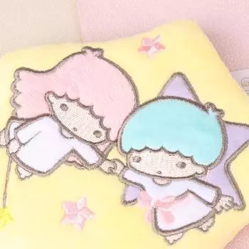 Маленькая звезда-близнец, милая мультяшная плюшевая кукла, кошелек для монет, рюкзак, подвеска, игрушка, кошелек, пушистый мягкий брелок as the picture