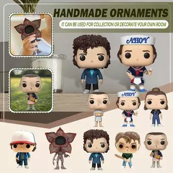 Маленькие 11 украшений ручной работы, модель куклы, брелок, подвеска из АБС-пластика, украшение, детская игрушка в подарок One Size