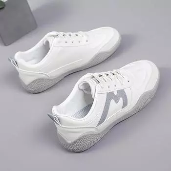 Маленькие белые кроссовки женские 2024 осень новая корейская версия студенческих все повседневные женские Ins дышащие Board Shoes 35