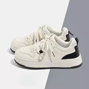 Маленькие белые туфли для женщин 35 чёрный