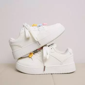 Маленькие белые туфли Повседневные спортивные универсальные туфли для сноуборда 35 белый