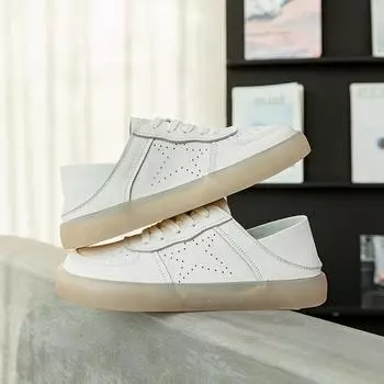 Маленькие белые туфли Винтажная обувь Повседневная обувь 35 чёрный