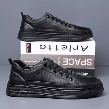 Маленькие белые туфли, весенние новые, красивые, универсальные, спортивные, повседневные туфли, мягкая подошва, нескользящая, трендовая обувь для сноуборда с одной педалью, мужские 38 белый