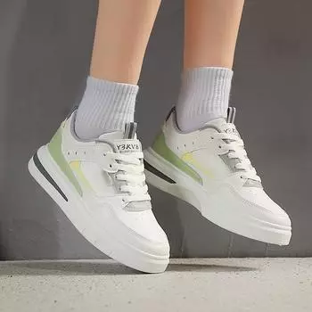 маленькие белые туфли женские 2024 новые универсальные популярные белые туфли студенческие туфли для серфинга весна и осень популярная спортивная и женская обувь для отдыха 35 чёрный