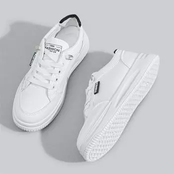 Маленькие белые туфли женские туфли новые весенние спортивные туфли для сноуборда женские туфли мода 2024 осень белые универсальные повседневные туфли 35