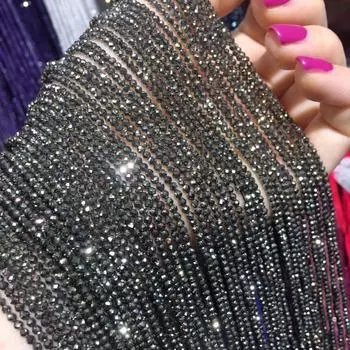 Маленькие бусины из натурального камня, бусины из пирита, свободные бусины для изготовления ювелирных изделий, ожерелье, браслет «сделай сам»