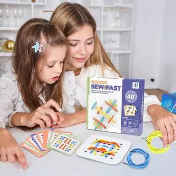 Маленькие дети Упражнение Детские Пальчики Обучение Мелким Действиям Кнопки Нитки Доска Головоломка Игра Игрушки One Size