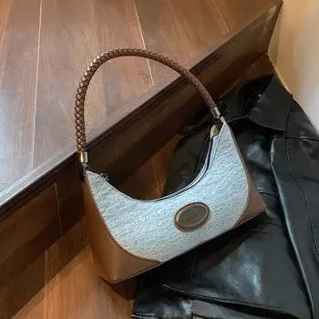 Маленькие джинсовые сумки через плечо для женщин 2024, корейские дизайнерские модные сумки и кошельки, трендовые женские сумки синий