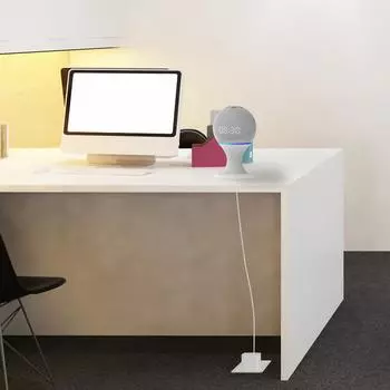 Маленькие и изысканные стойки для динамиков Звуковая коробка Стенд Базовый кронштейн для Echo Dot 5/4 Кронштейн динамика ABS Материал Рамка чёрный