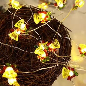 Маленькие колокольчики, рождественские гирлянды